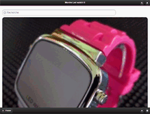 Tablet Screenshot of montre-led-couleur.fr